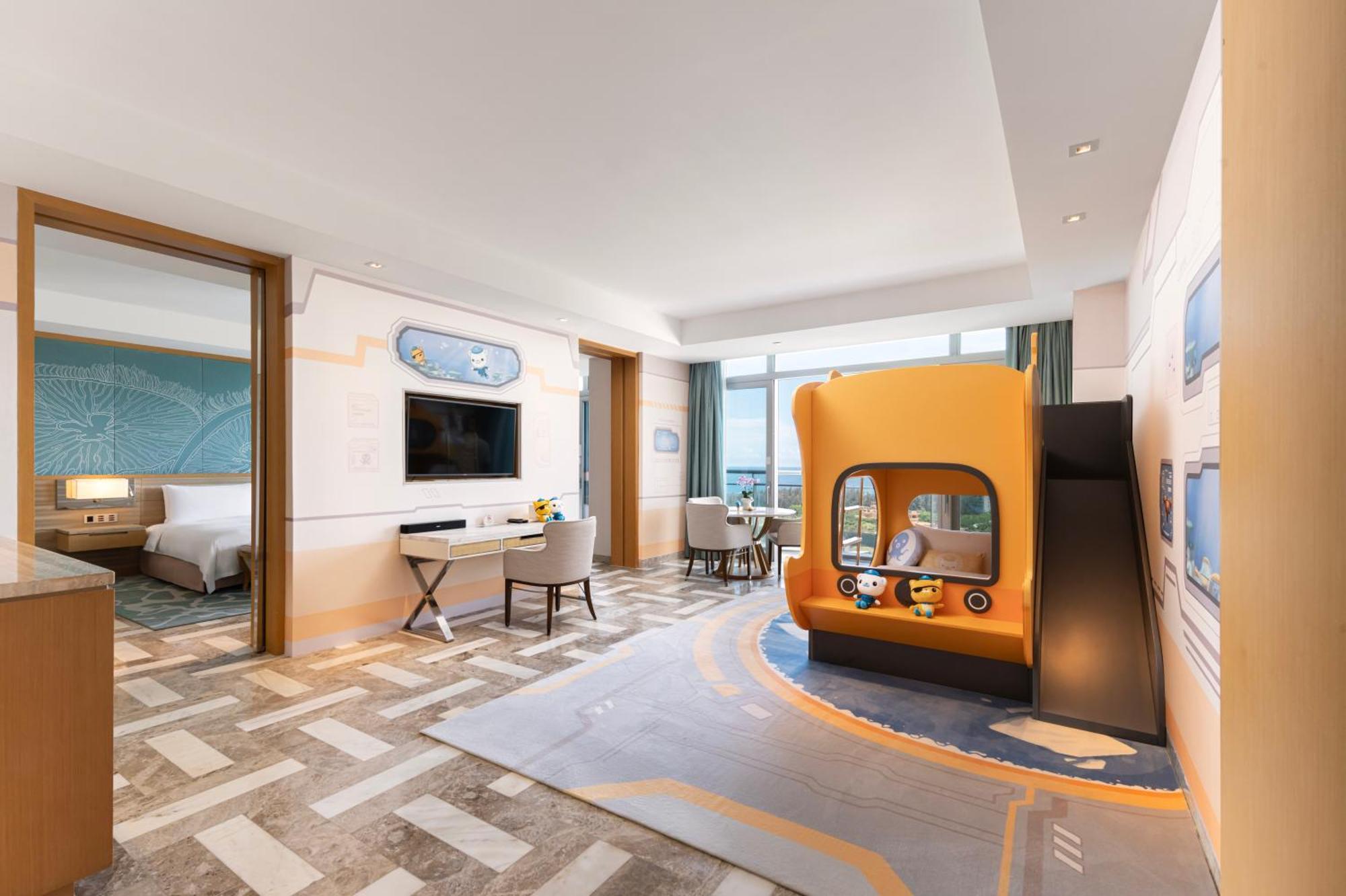 Octonauts Ambassador Suite mit Meerblick (Etagenbett + unbegrenzter Eintritt in den Wasserpark & die Lost Chambers + Imperial-Club-Vorteile)